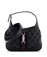 Pre-Owned Balenciaga Mini x Gucci The Hacker Project Jackie 1961 Hobo Bb Canvas