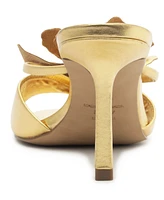 Arezzo Women's Daisy Mid Stiletto Slip-On Sandals