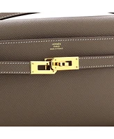 Pre-Owned HERMES Kelly To Go Wallet Epsom