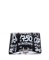 Pre-Owned Balenciaga Xs Hourglass Belt Bag Printed Leather