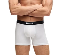 Hugo Boss Men's Logo Boxer Briefs, 3-Pack