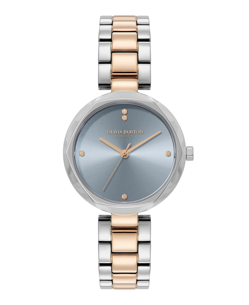 Olivia Burton Women's Dimension Two-Tone Bracelet Watch, 32mm