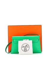 Pre-Owned HERMES Kelly Elan Shoulder Bag Chevre Chamkila