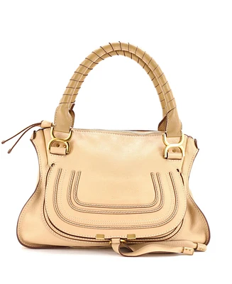 Pre-Owned Chloe Medium Marcie Shoulder Bag Leather