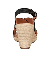 Easy Spirit Women's Ariane Slingback Wedge Sandals