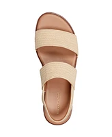 Easy Spirit Women's Lana Double Band Flat Slingback Sandals
