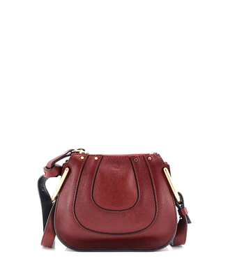 Pre-Owned Chloe Nano Hayley Hobo Leather