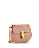 Pre-Owned Chloe Mini Drew Crossbody Bag Leather