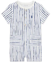 Polo Ralph Lauren Baby Boys Striped Jersey Shortall