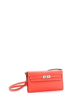 Pre-Owned Hermes Kelly To Go Wallet Evercolor