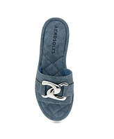 Aerosoles Women's Big Charm Slide Open Toe Sandals