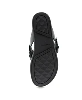Aerosoles Women's Farrah Round Toe Thong Sandals