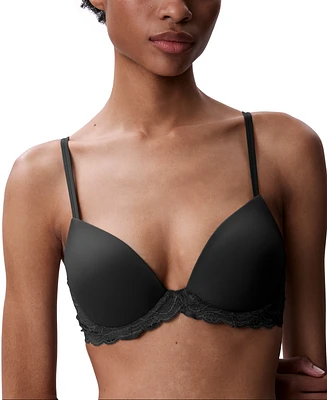 Calvin Klein Women's Lace-Trim Demi Bra QF8122