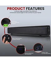 Pyle Home Theater Wireless Bluetooth Streaming Soundbar