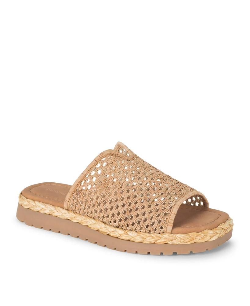 Baretraps Women's Tasmine Slide On Flat Sandals