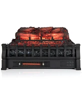 Infrared Quartz Electric Fireplace Log Heater with Adjustable Flame for Efficient Heating and Cozy Ambiance