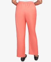 Alfred Dunner Women's Catalina Island Classic Balanced Side Pocket Short Length Pants