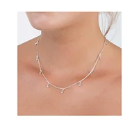 Mini Drop Choker Style Necklace