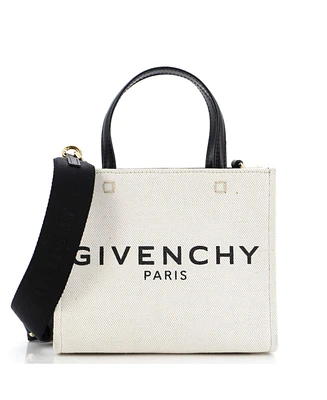 Pre-Owned Givenchy Mini G-Tote Canvas