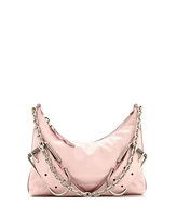 Pre-Owned Givenchy Small Voyou Boyfriend Chain Shoulder Bag Aged Leather