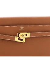 Pre-Owned HERMES Kelly To Go Wallet Evercolor