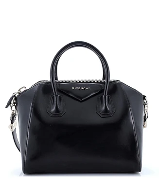 Pre-Owned Givenchy Medium Antigona Bag Glazed Leather