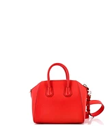 Pre-Owned Givenchy Mini Antigona Bag Leather