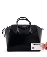 Pre-Owned Givenchy Medium Antigona Bag Glazed Leather