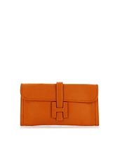 Pre-Owned HERMES 29 Jige Elan Clutch Epsom