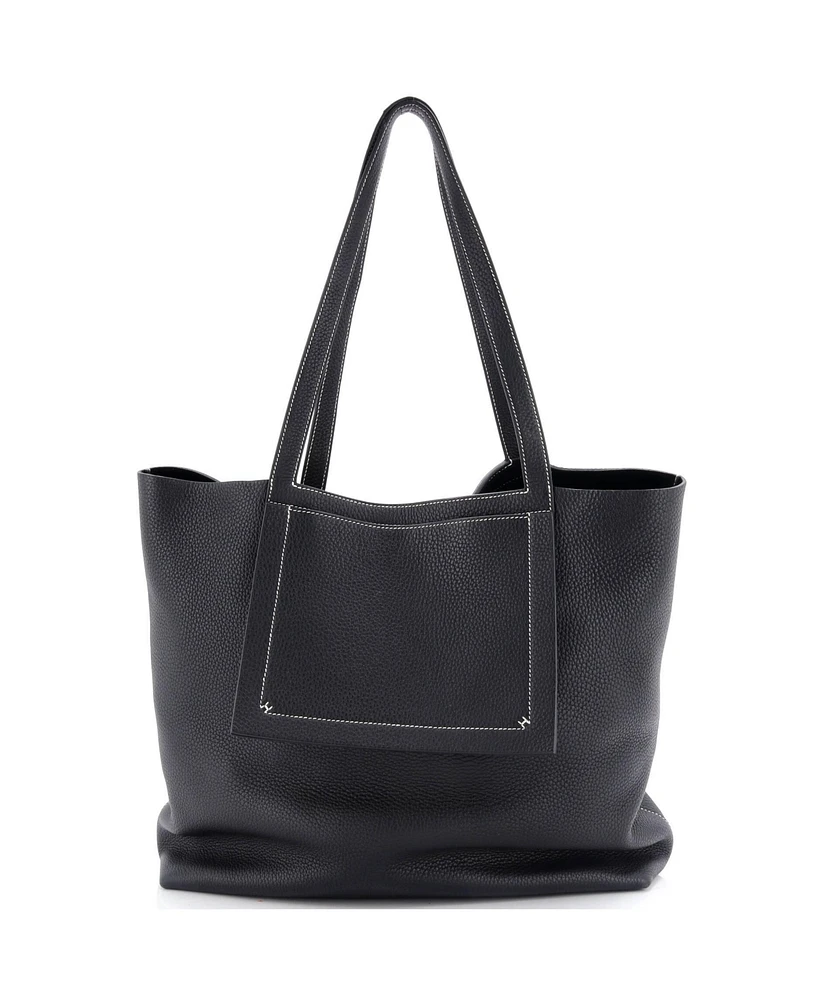 Pre-Owned HERMES 31 Cabasellier Tote Clemence