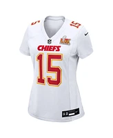 Nike Women's Patrick Mahomes Tundra White Kansas City Chiefs Super Bowl Lix Fashion Game Jersey