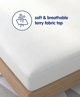 Vibe Premium Fitted Terry Cloth Waterproof Mattress Protector