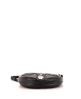 Pre-Owned Versace Small Repeat Hobo Leather