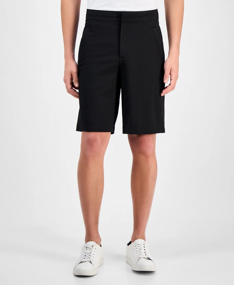 Alfani Men's Modern Puckered 11" Shorts, Exclusively at Macy's