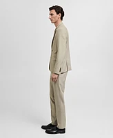 Mango Men's Super Slim-Fit Stretch Suit Pants