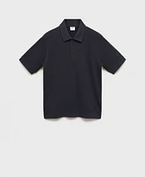 Mango Men's Eu Regular-Fit Cotton Polo Shirt