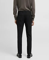 Mango Men's Eu Super Slim-Fit Stretch Suit Pants