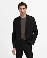 Mango Men's Super Slim-Fit Stretch Suit Blazer