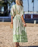 Women's Shore Thing Tropical Maxi Beach Dress