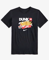 Nike Big Kids Sportswear Dunk Graphic Cotton T-Shirt
