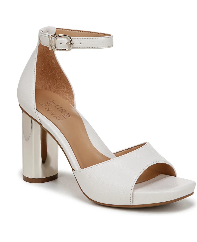 Naturalizer Women's Malia Block Heel Open Square Toe Platform Sandals