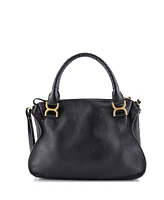 Pre-Owned Chloe Marcie Satchel Leather