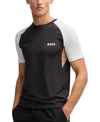 Boss by Hugo Men's Active Color-Blocked T-Shirt