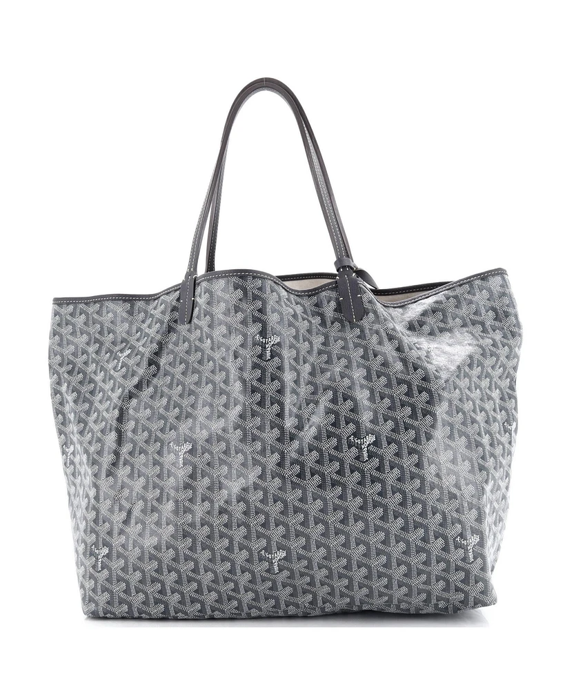 Pre-Owned Goyard Gm Saint Louis Tote Coated Canvas