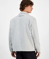 Hugo Boss Men's Baks Snap-Front Coach Jacket