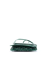 Pre-Owned Goyard Plumet Clutch Wallet Coated Canvas