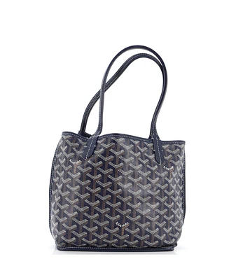Pre-Owned Goyard Mini Anjou Reversible Tote Coated Canvas