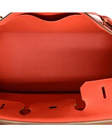 Pre-Owned HERMES Birkin 35 Handbag Red Togo with Gold Hardware