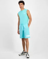 Puma Men's Logo Drawstring Shorts