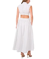 Parker Women's The Julianne Back-Cutout Mock-Neck Maxi Dress